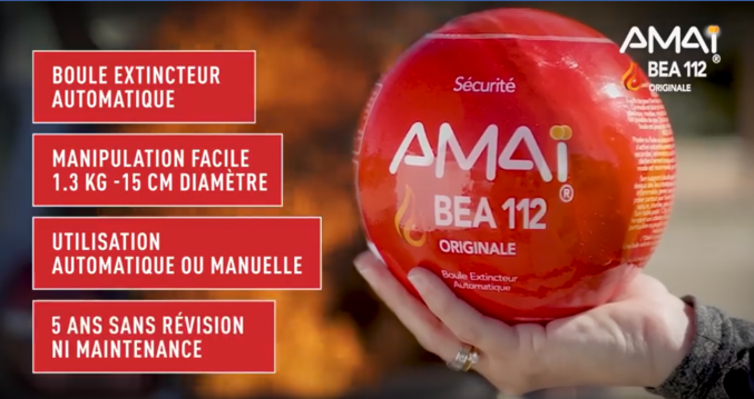 Boule extincteur automatique - AEG